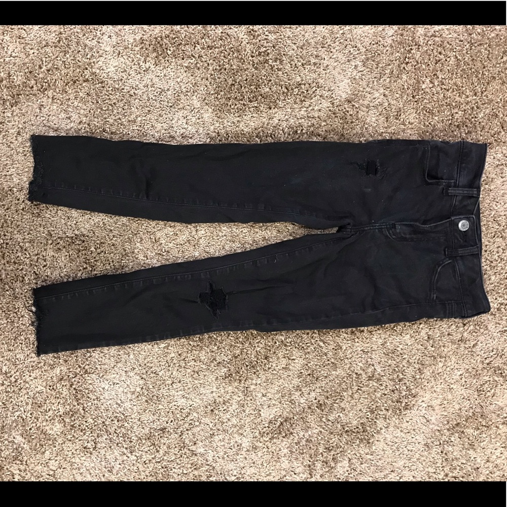 American Eagle High Rise Jegging Crop